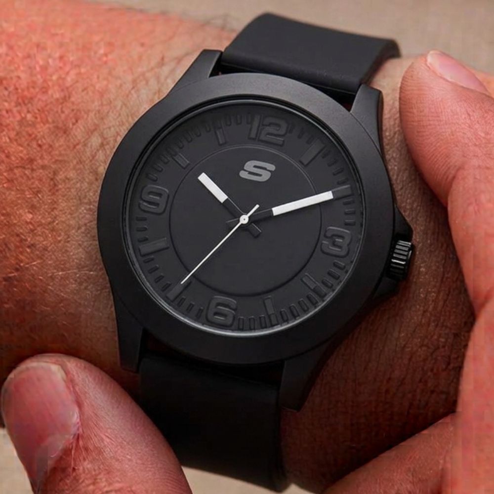 Skechers Reloj Para Caballeros Rosencrans Black
