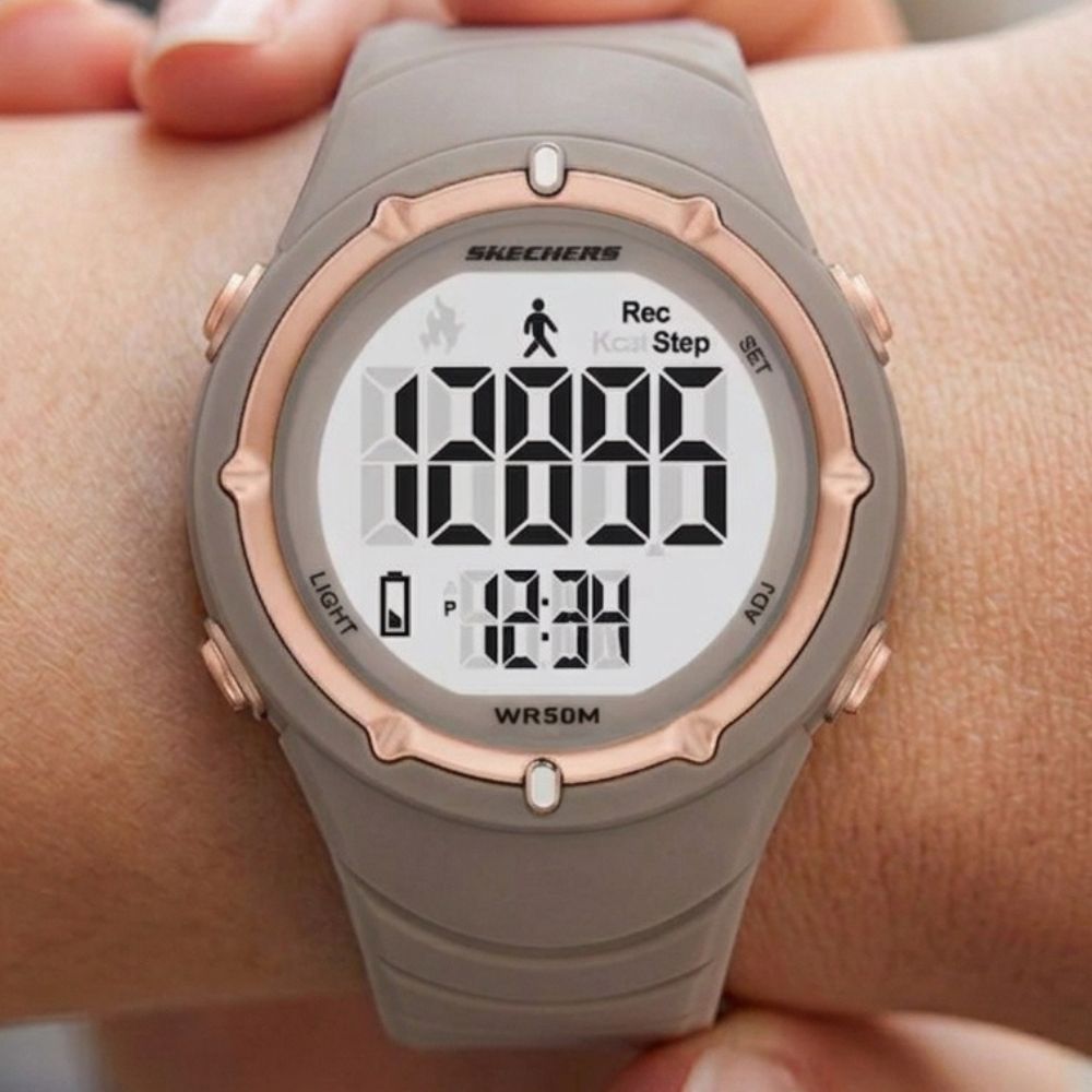 Skechers Reloj Skywood Digital Para Damas