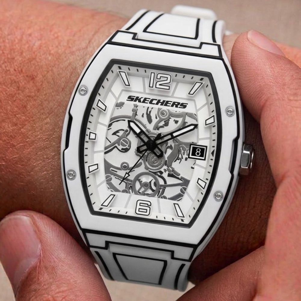 Skechers Reloj Para Caballeros Tellem Pop Art White