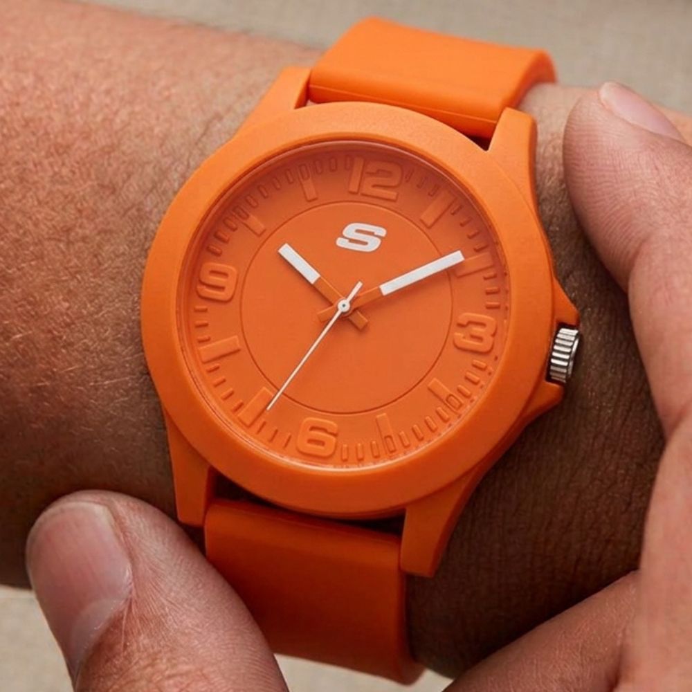 Skechers Reloj Para Caballeros Rosencrans Orange