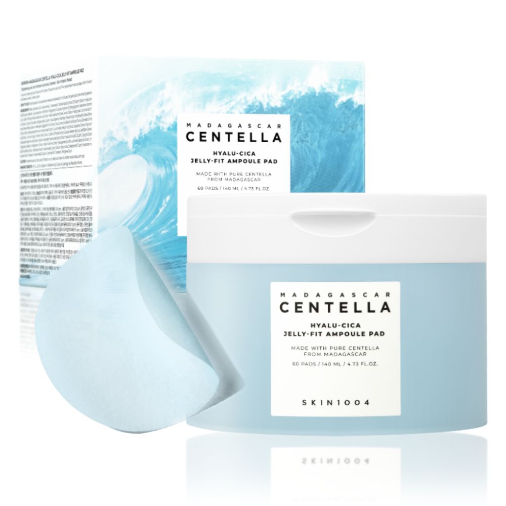 Skin1004 Madagascar Centella Hyalu-Cica Jelly-Fit Ampoule Pad 60 Und