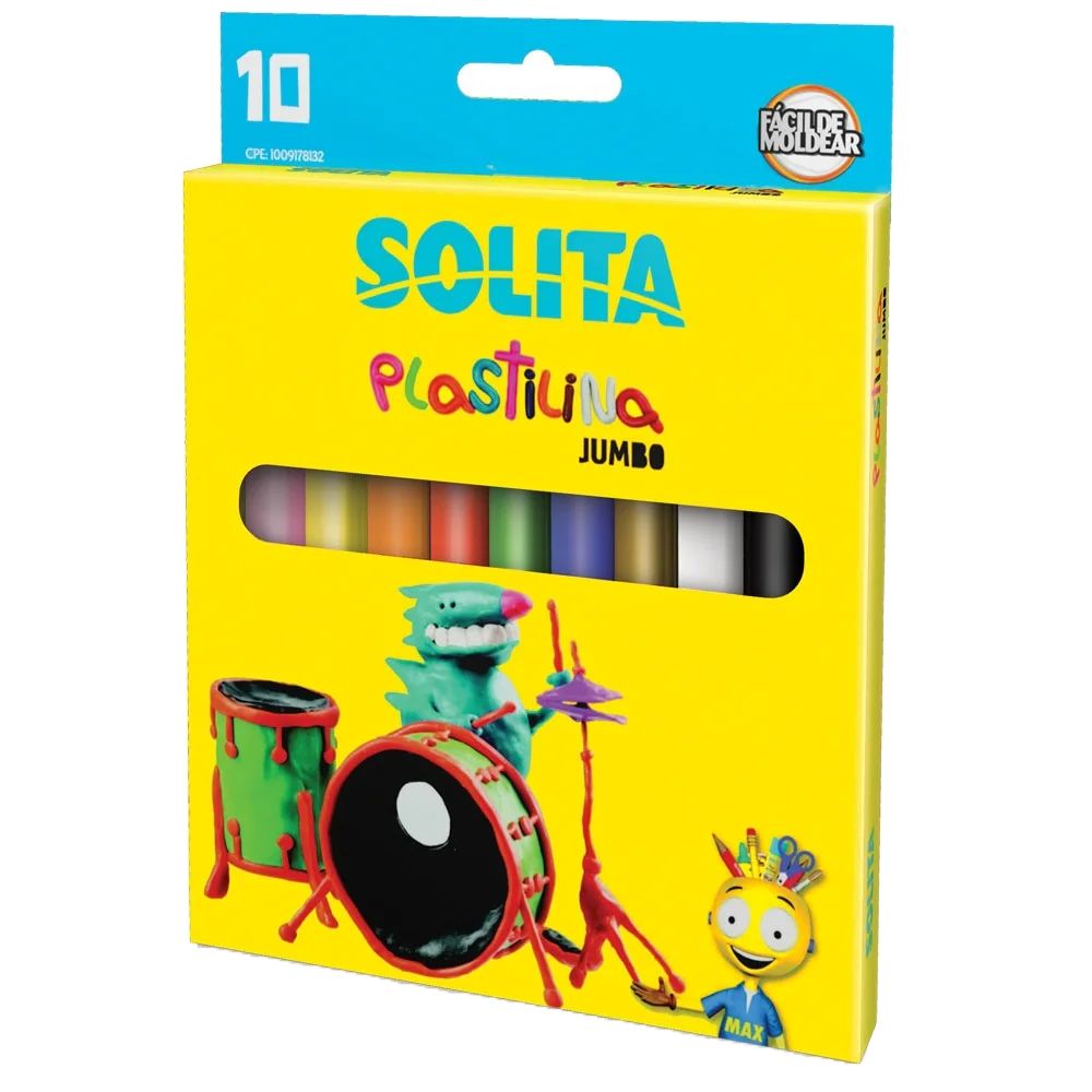 Solita Plastilina Jumbo 10 Pzas