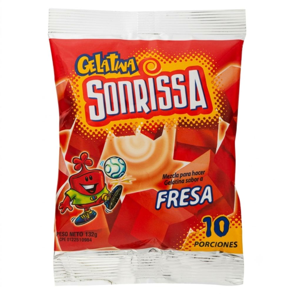 Sonrissa Gelatina de Fresa 132gr
