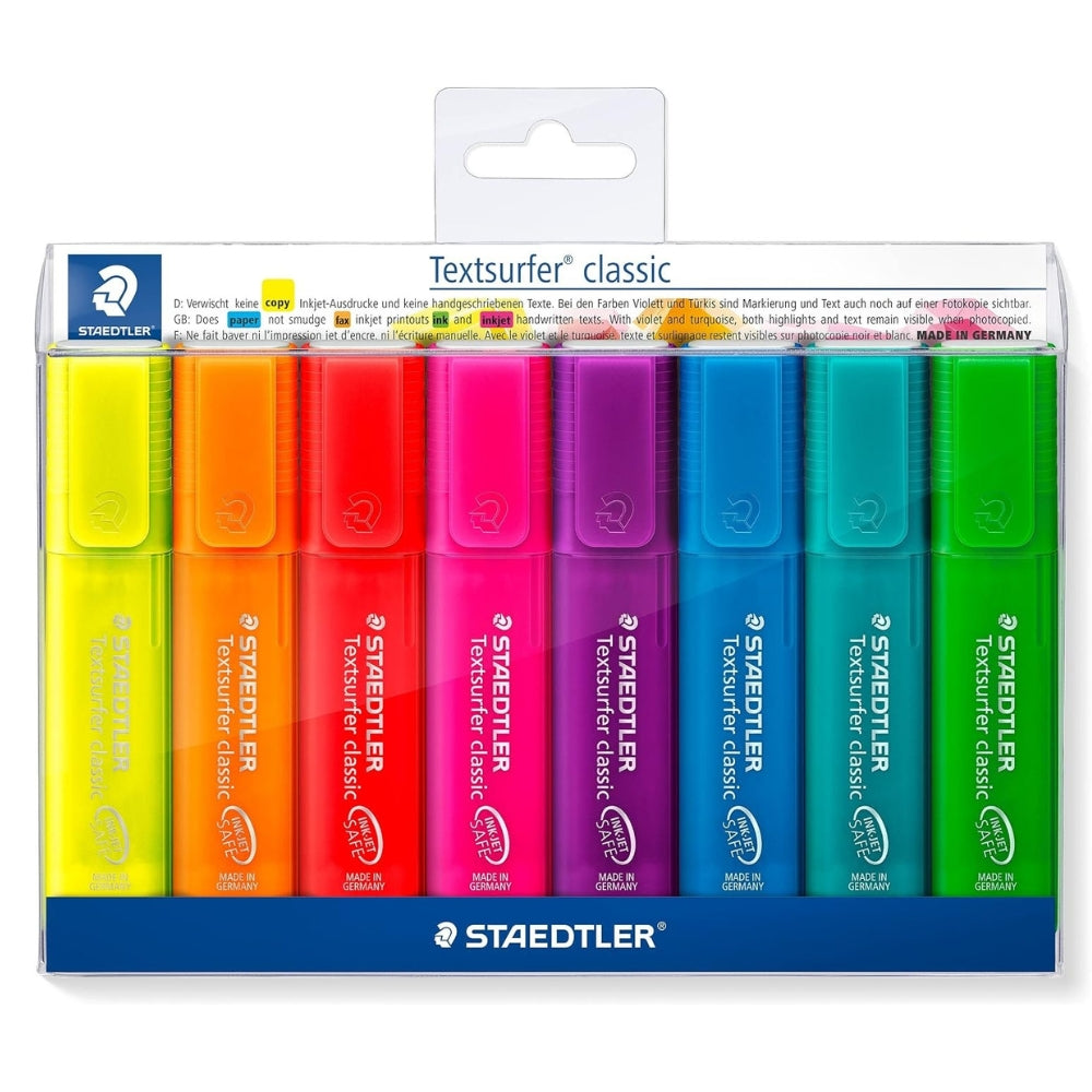 Staedtler Resaltadores De Colores Neón 8Und
