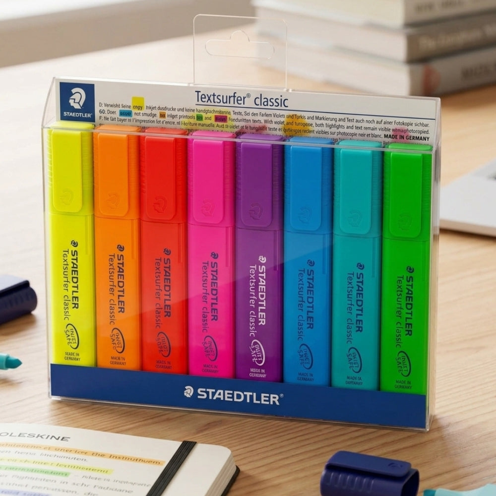 Staedtler Resaltadores De Colores Neón 8Und
