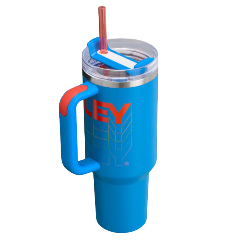 Stanley Termo Quencher H2.0 FlowState Tumbler 40oz Azure Reverb