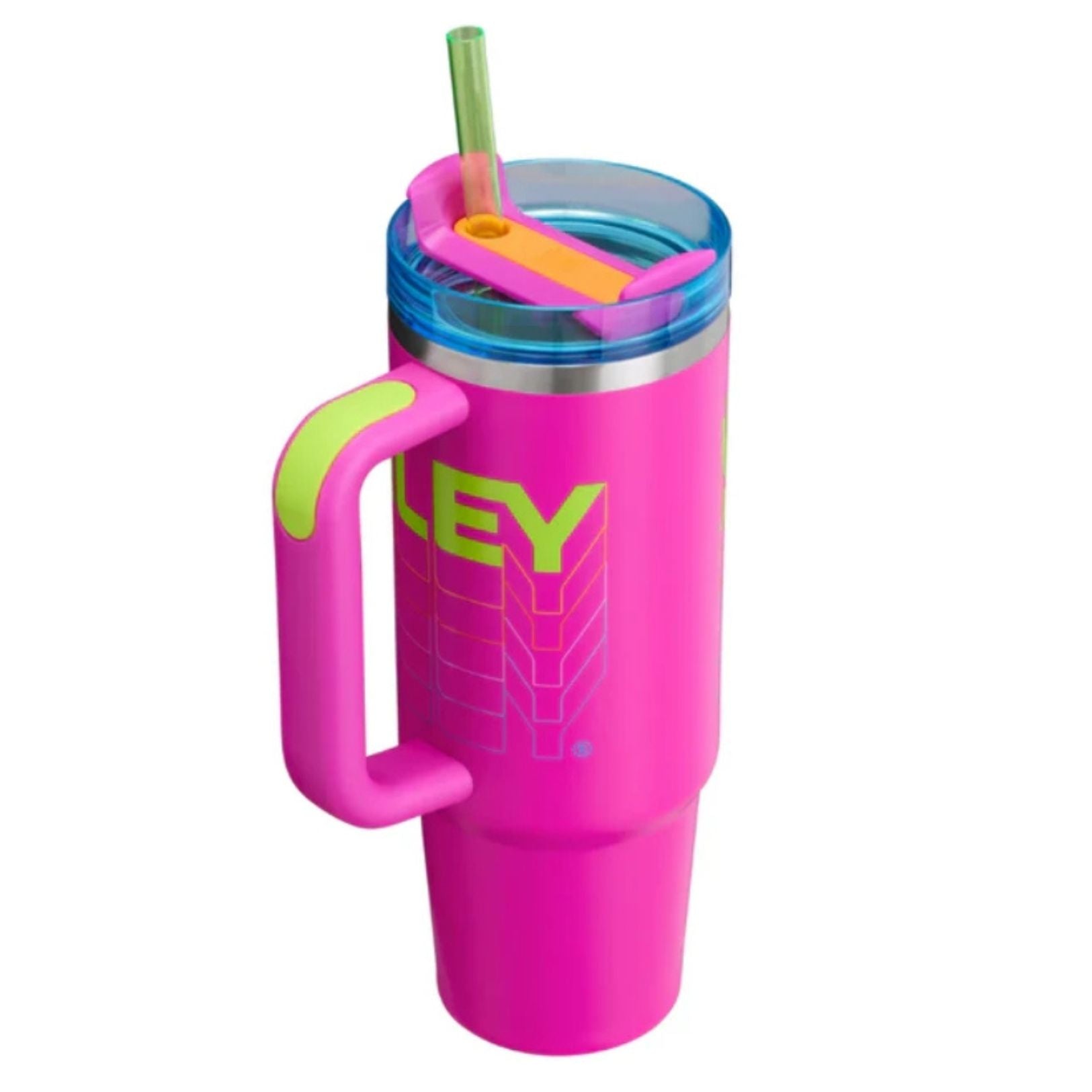 Stanley Termo Quencher H2.0 FlowState Reverb Tumbler Color Vivid Violet Reverb 30oz