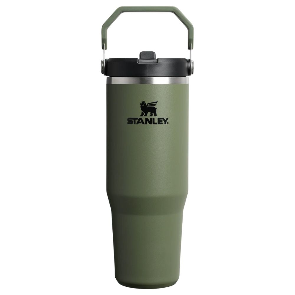 Stanley Termo The Iceflow Flip Straw Tumbler Color Dried Pine 30oz