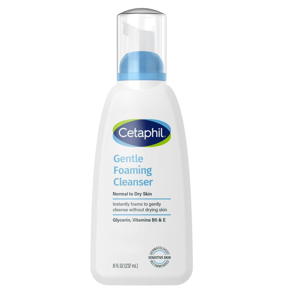 Cetaphil Gentle Foaming Cleanser Normal to Dry Skin 237ml