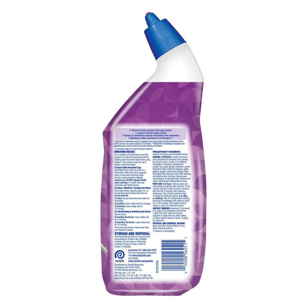 Lysol Gel Toilet Bowl Cleaner Lavender & Cotton Blossom 709ml