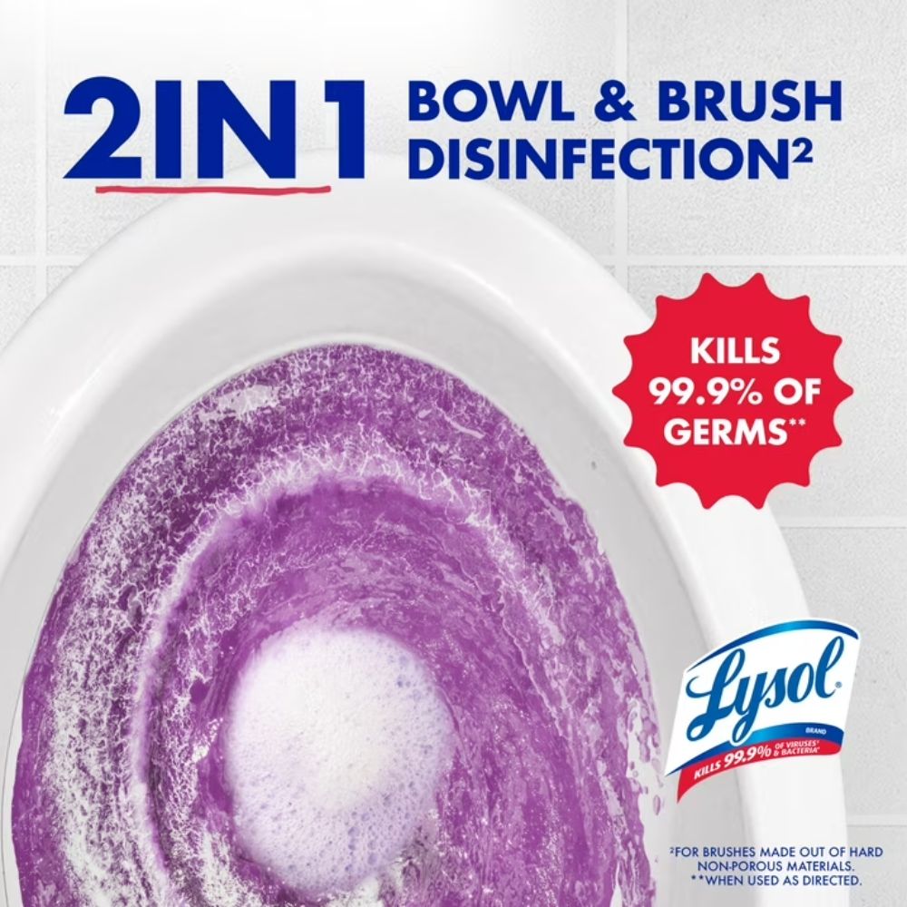 Lysol Gel Toilet Bowl Cleaner Lavender & Cotton Blossom 709ml