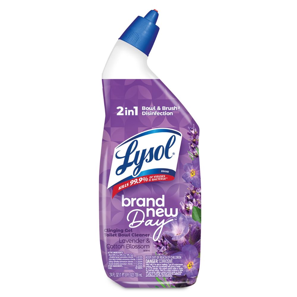 Lysol Gel Toilet Bowl Cleaner Lavender & Cotton Blossom 709ml