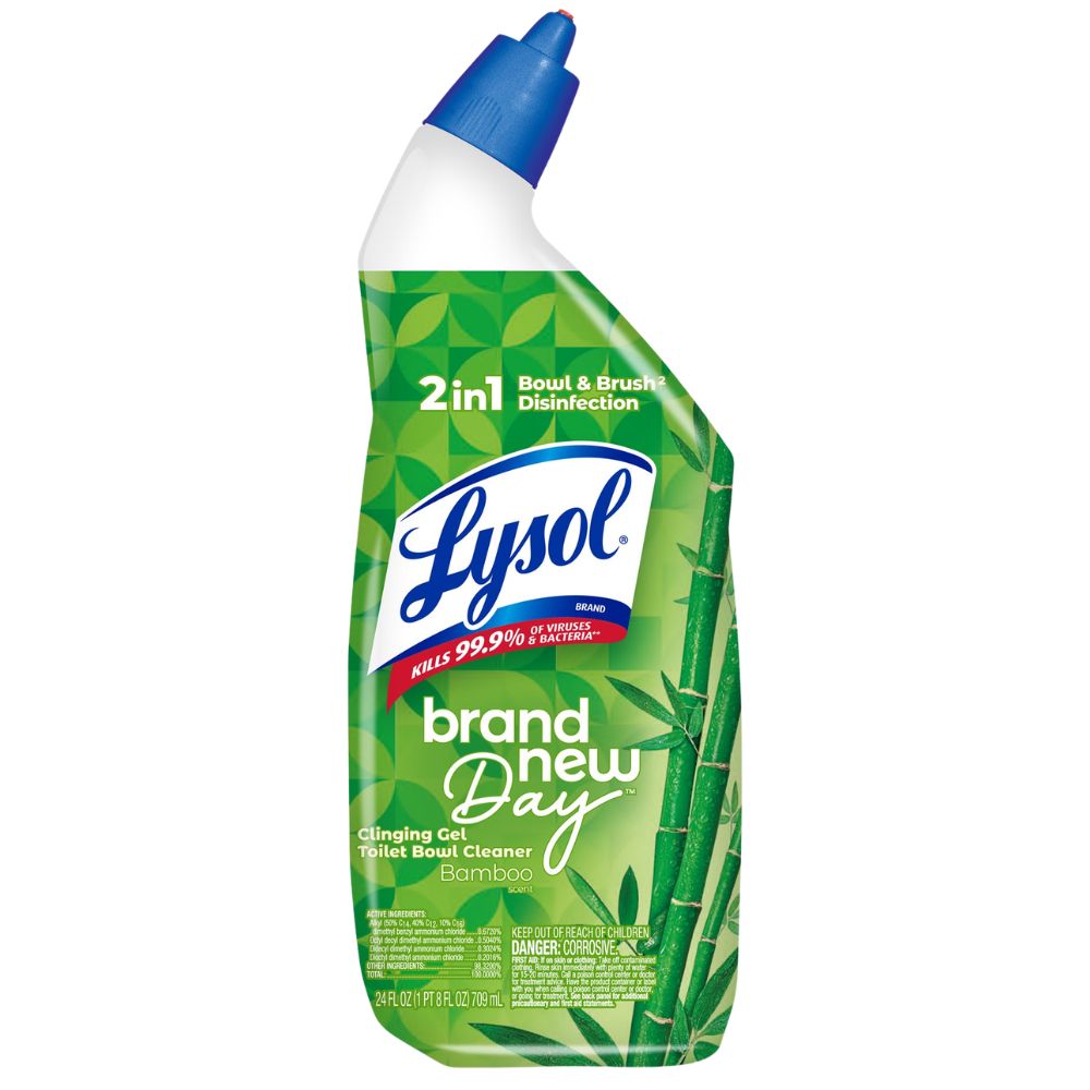 Lysol Gel Toilet Bowl Cleaner Bamboo 709ml