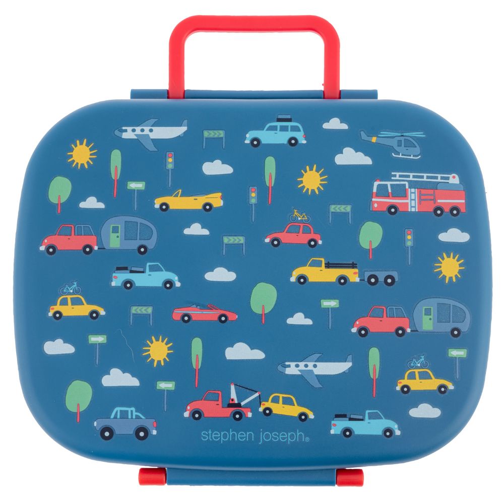 Stephen Joseph Bento Box Con Bandeja Removible Transportation