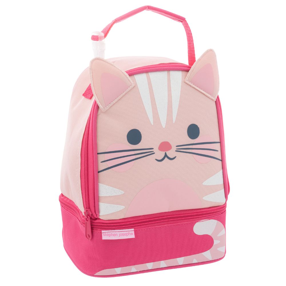 Stephen Joseph Lonchera Lunch Pal Pink Cat