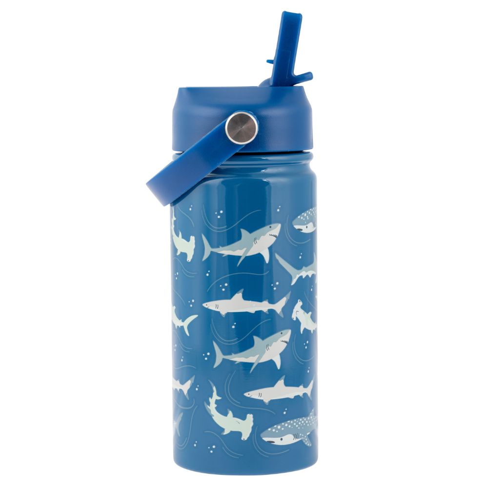 Stephen Joseph Termo Aislante Con Asa Shark 14oz