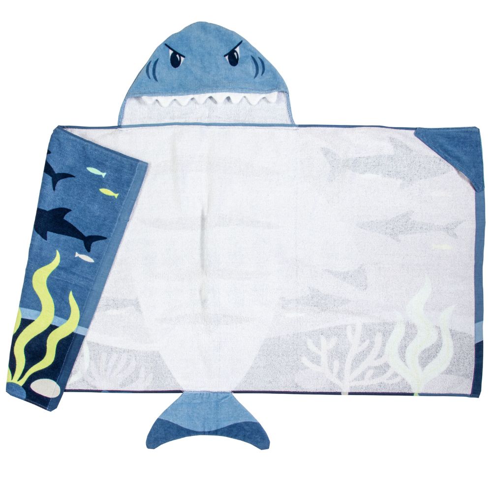 Stephen Joseph Toalla De Baño Con Capucha Shark
