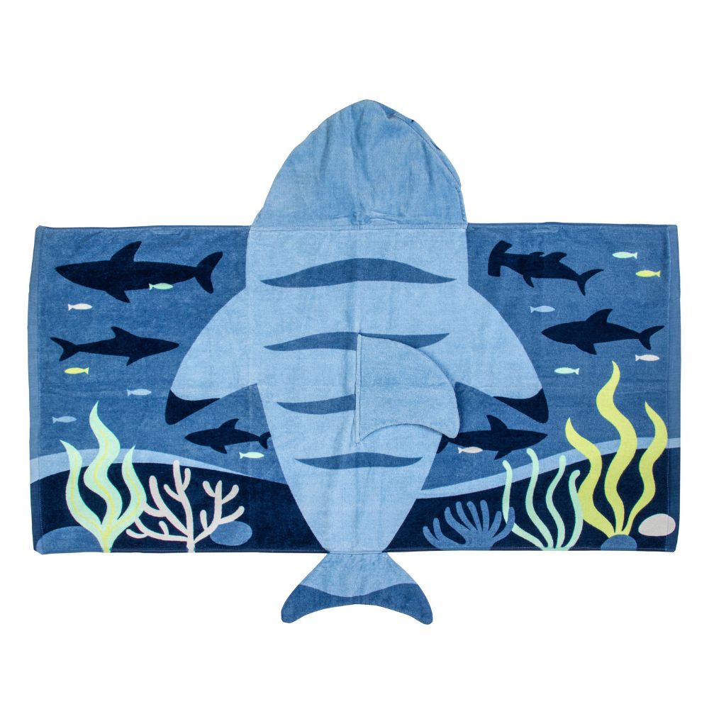 Stephen Joseph Toalla De Baño Con Capucha Shark