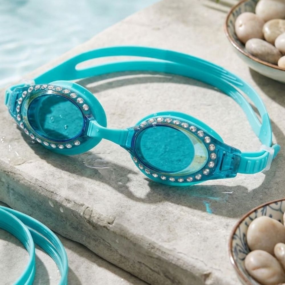 Stephen Joseph Lentes Para Nadar Sparkle Turquoise