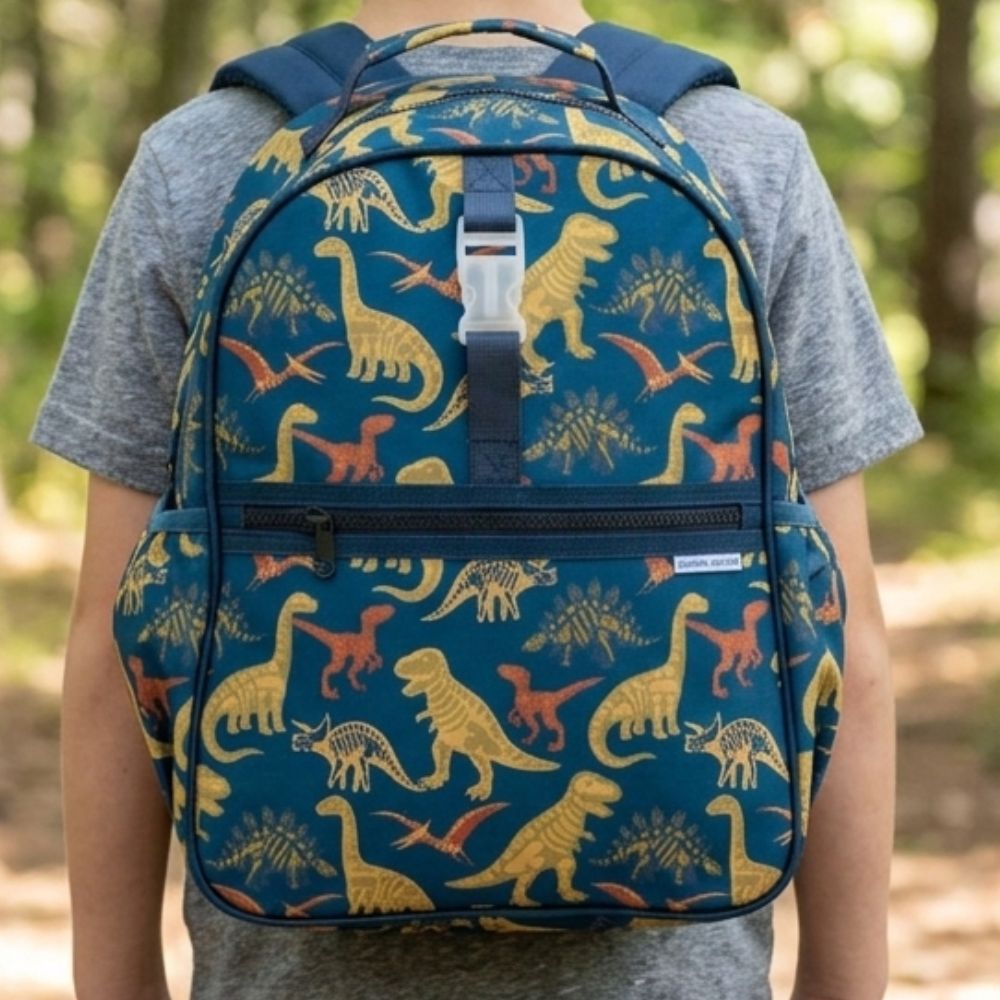 Stephen Joseph Morral All Over Navy Dino