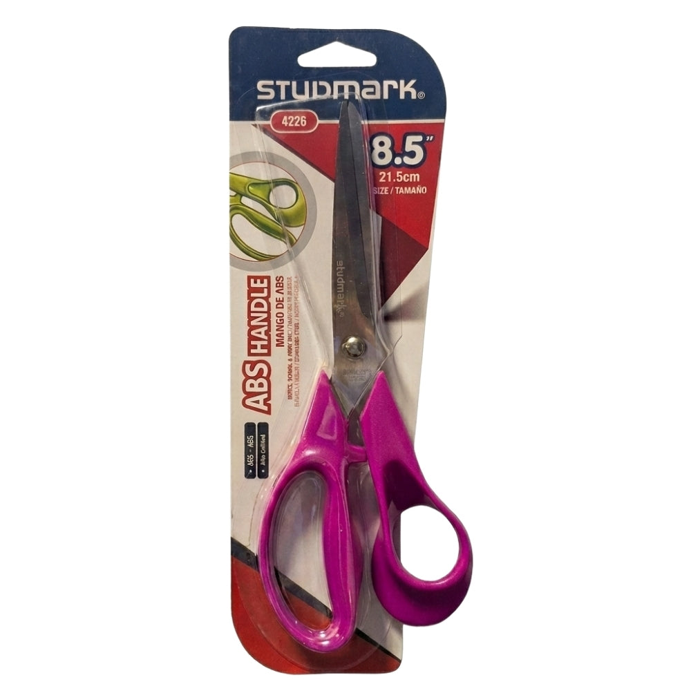 Studmark Tijera Escolar Mango de ABS 8.5" 21.5cm Colores Varios
