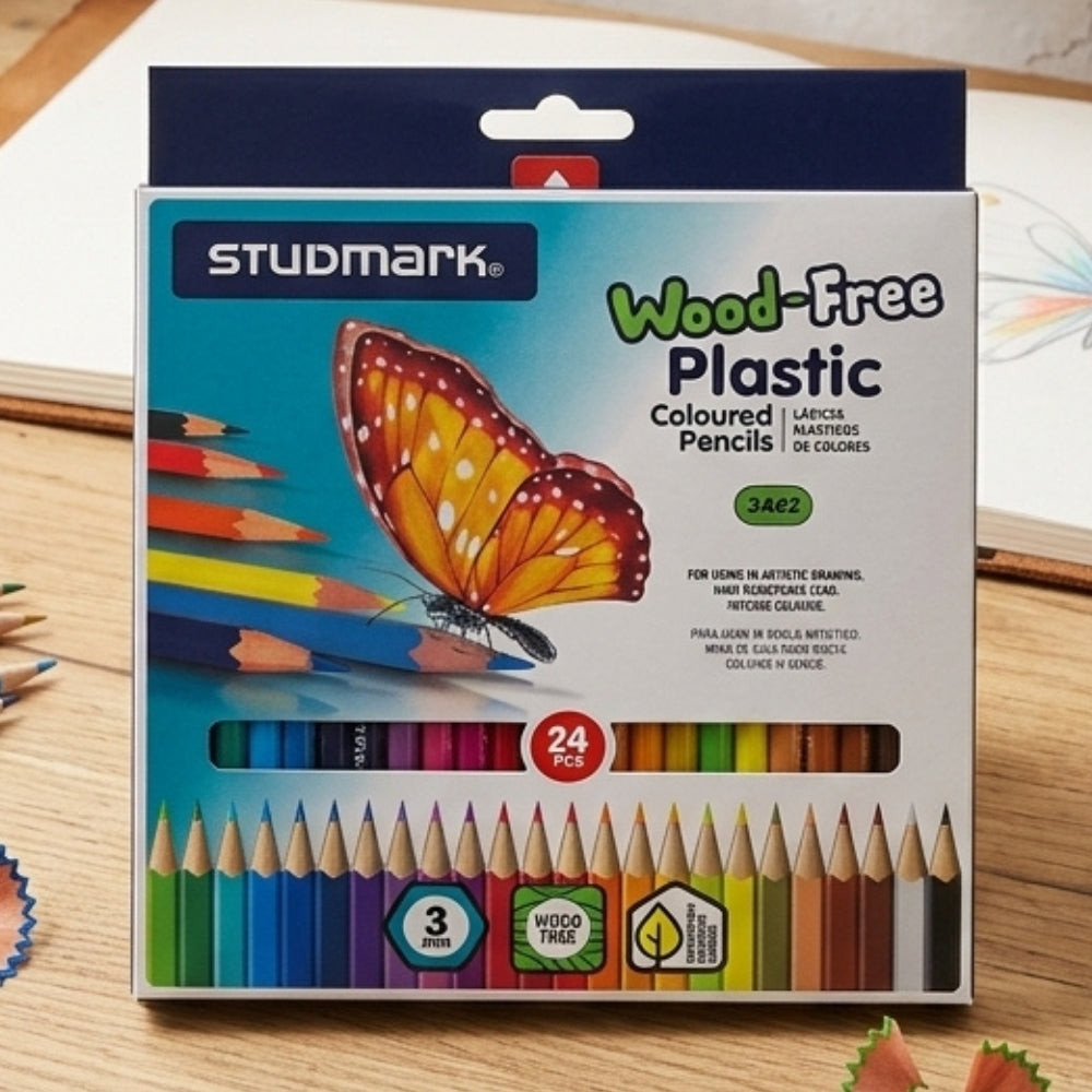 Studmark Lápices Plásticos De Colores 24 Colores