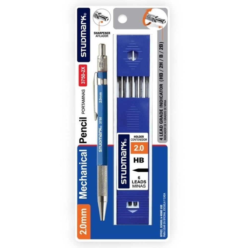 Studmark Portaminas Metalico 2.0mm + Minas HB