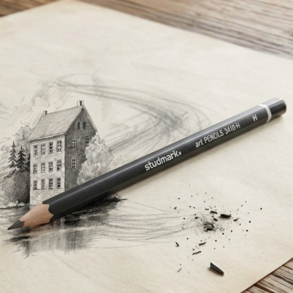 Studmark Lápiz Artístico Graduado De Grafito "H" 1Und