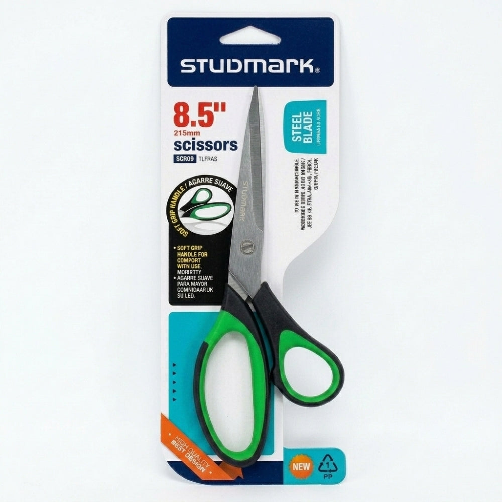 Studmark Tijera Industrial Mango Suave 8.5" 21.5cm Colores Varios