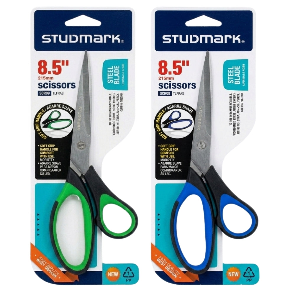 Studmark Tijera Industrial Mango Suave 8.5" 21.5cm Colores Varios