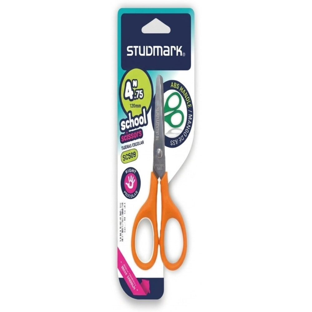 Studmark Tijera Escolar Mango de ABS 4.5" 12cm Colores Varios