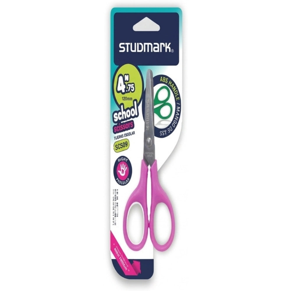 Studmark Tijera Escolar Mango de ABS 4.5" 12cm Colores Varios