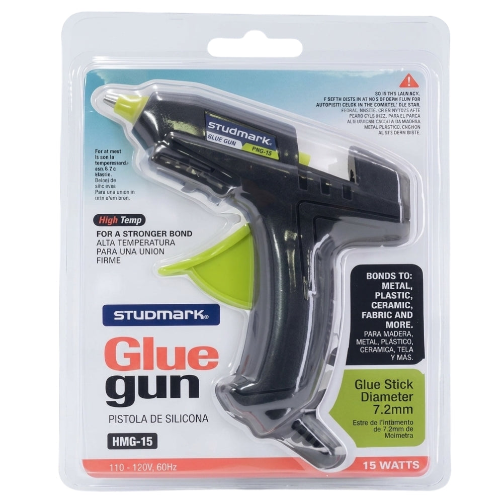Studmark Pistola De Silicona 15W-10V 7.2mm Negra