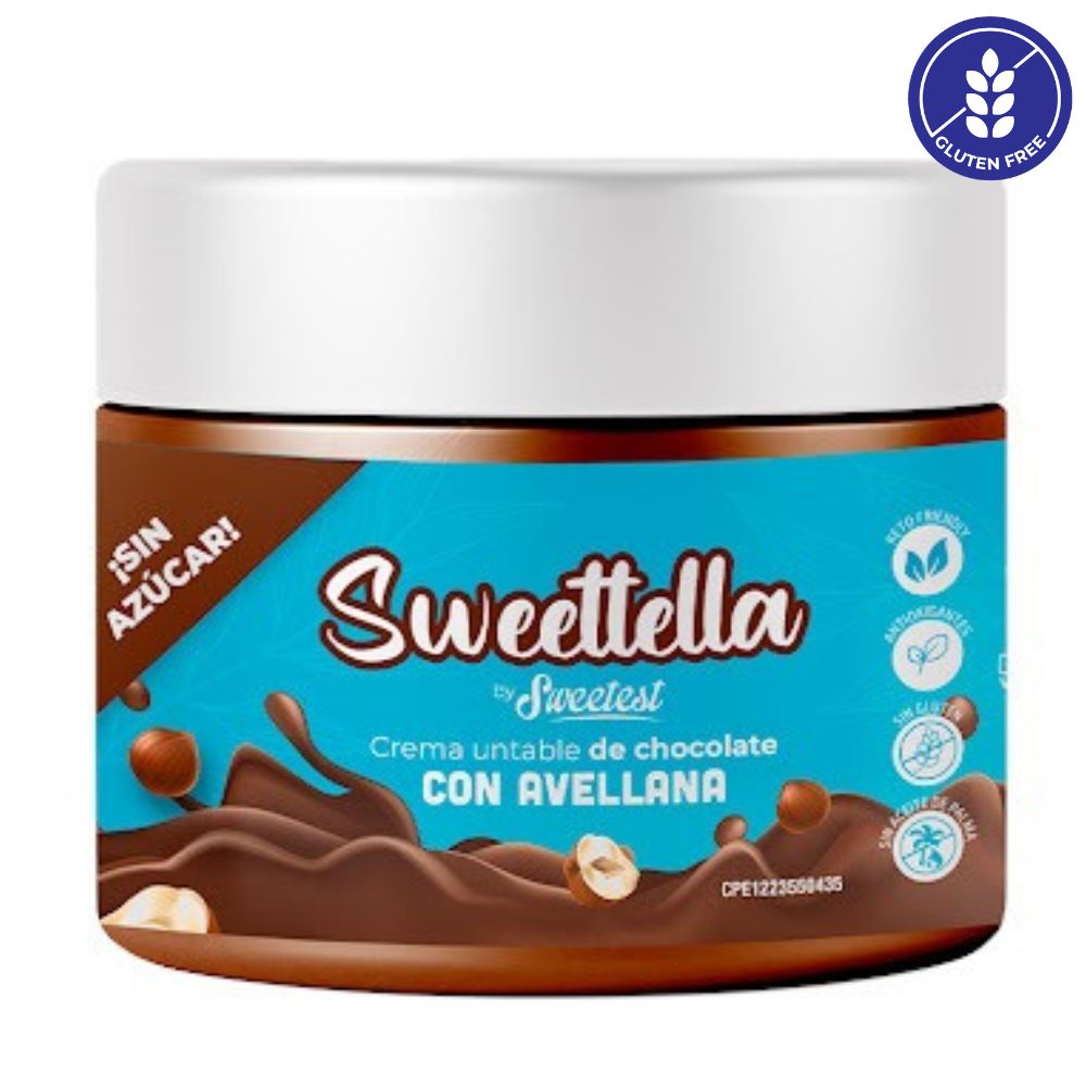 Sweetella Crema Untable De Chocolate Con Avellana 200gr