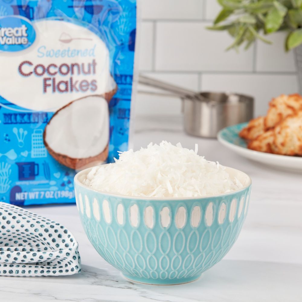 Great Value Hojuelas de Coco Endulzadas 198g