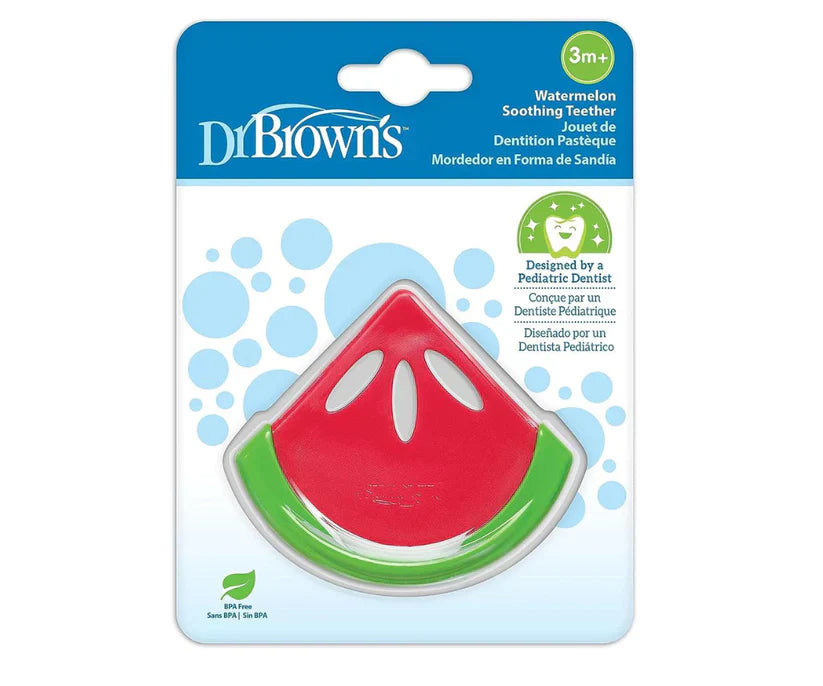 Dr.Browns Mordedor Calmante De Encias Watermelon 3m+