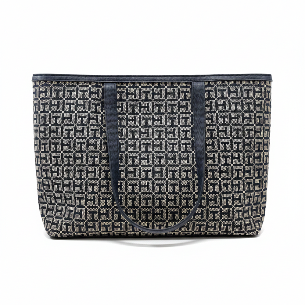 Tommy Hilfiger Cartera Tote Monogram Black