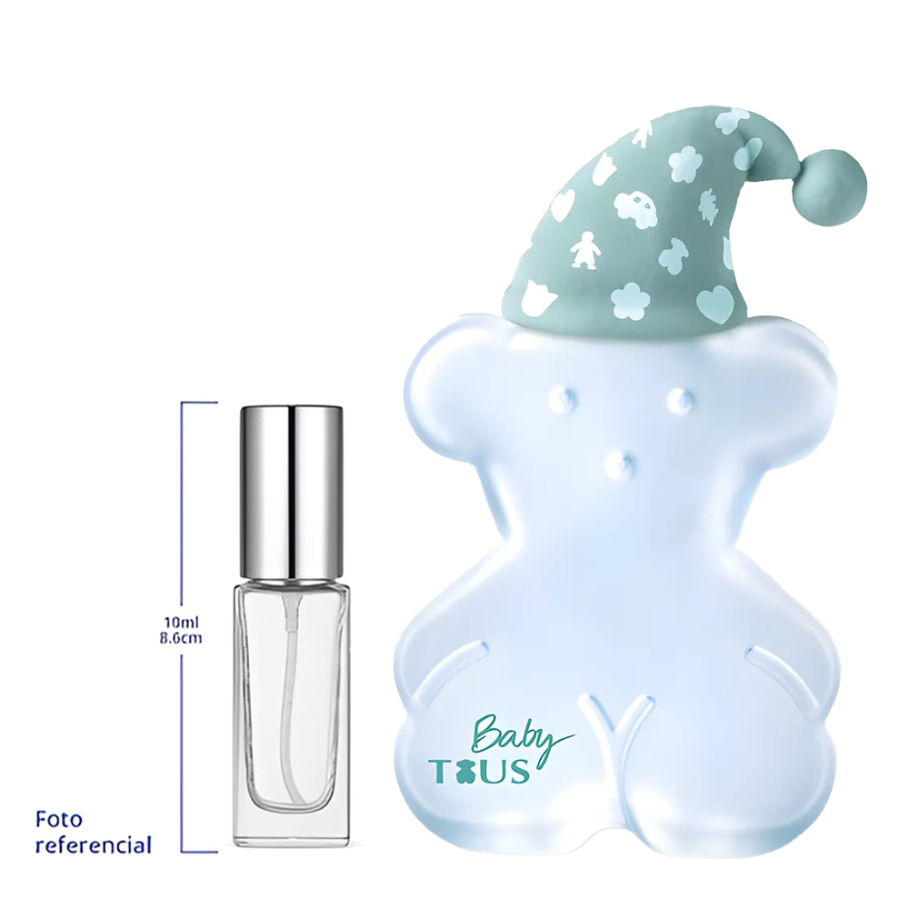 Tous Baby Decant Travel Size 10ml 95 a 150 Sprays Aprox Eau de Cologne Alcohol Free