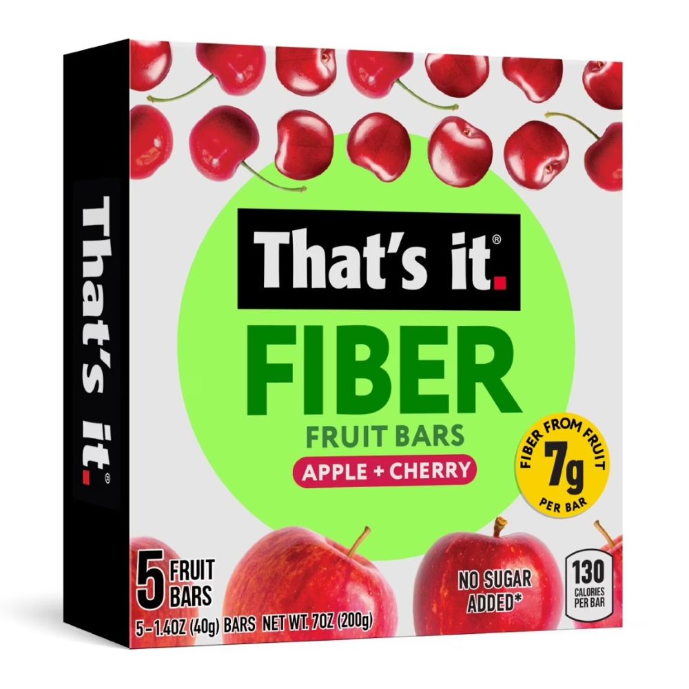 That´s it Mini Fruit Mini Bars Apples + Cherry 5 Und 200gr
