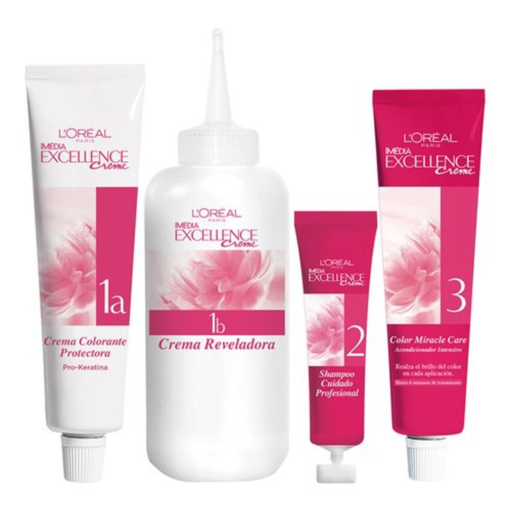 L'Oreal Tinte Excellence Creme 3 Castaño Oscuro