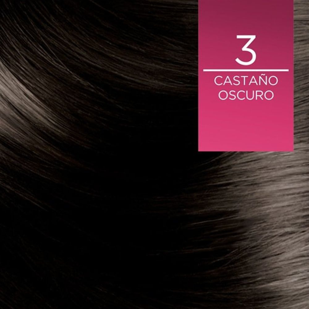 L'Oreal Tinte Excellence Creme 3 Castaño Oscuro