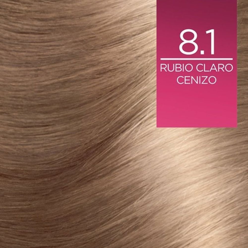 L'Oreal Tinte Excellence Creme 8.1 Rubio Claro Cenizo