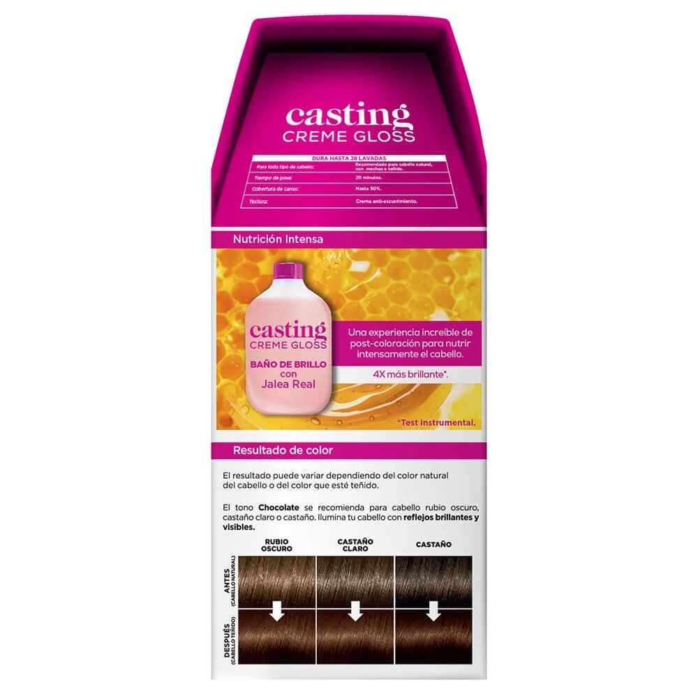 L'oreal Tinte Casting Creme Gloss 535 Chocolate Sin Amoniaco