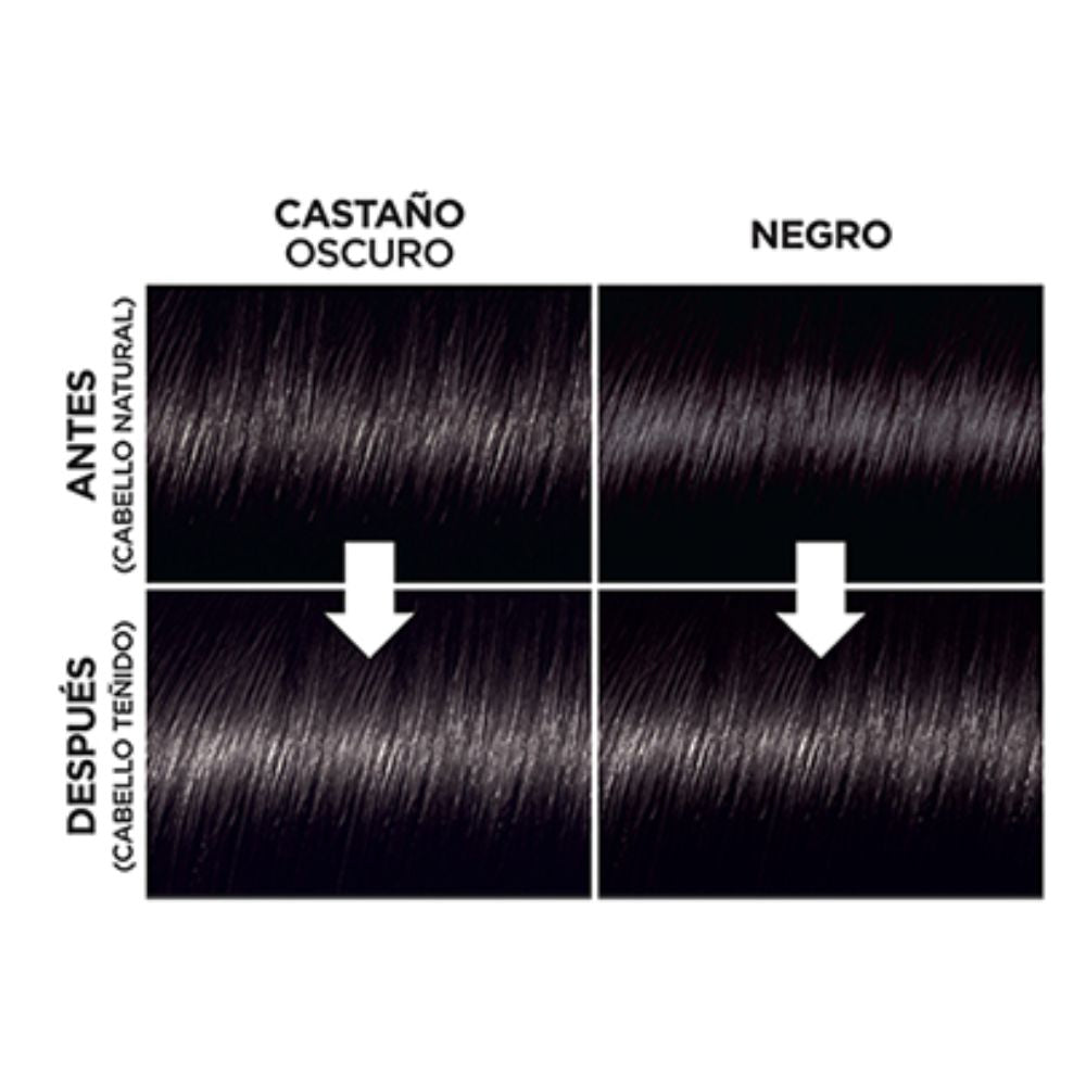 Tinte Loreal Nro 100 Negro Casting Creme Gloss Sin Amoniaco