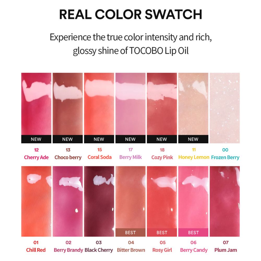 Tocobo Juicy Berry Plumping Lip Oil N*07 Plum Jam 4g