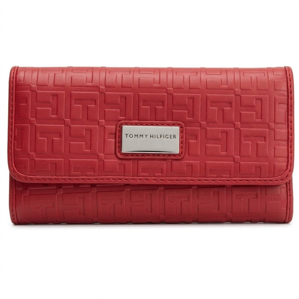 Tommy Hilfiger Monedero Red Monogram