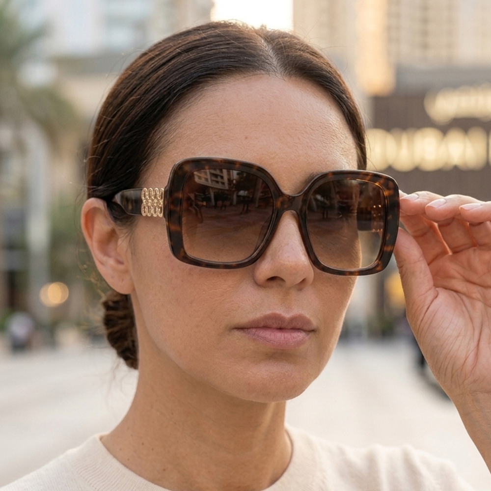 Tahari Lentes de Sol Para Damas 100% UV Protection