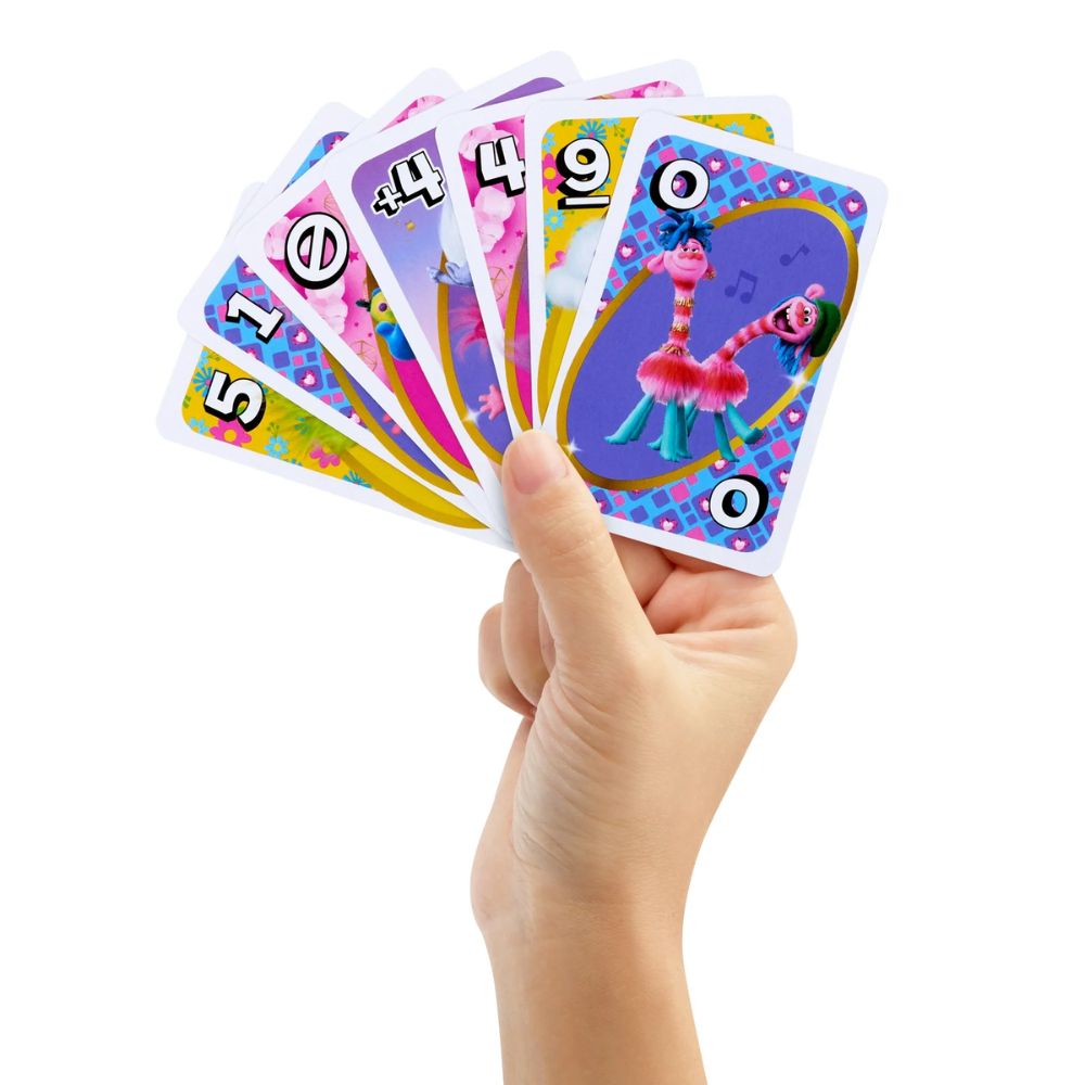 Uno Trolls Band Together Juego de Cartas