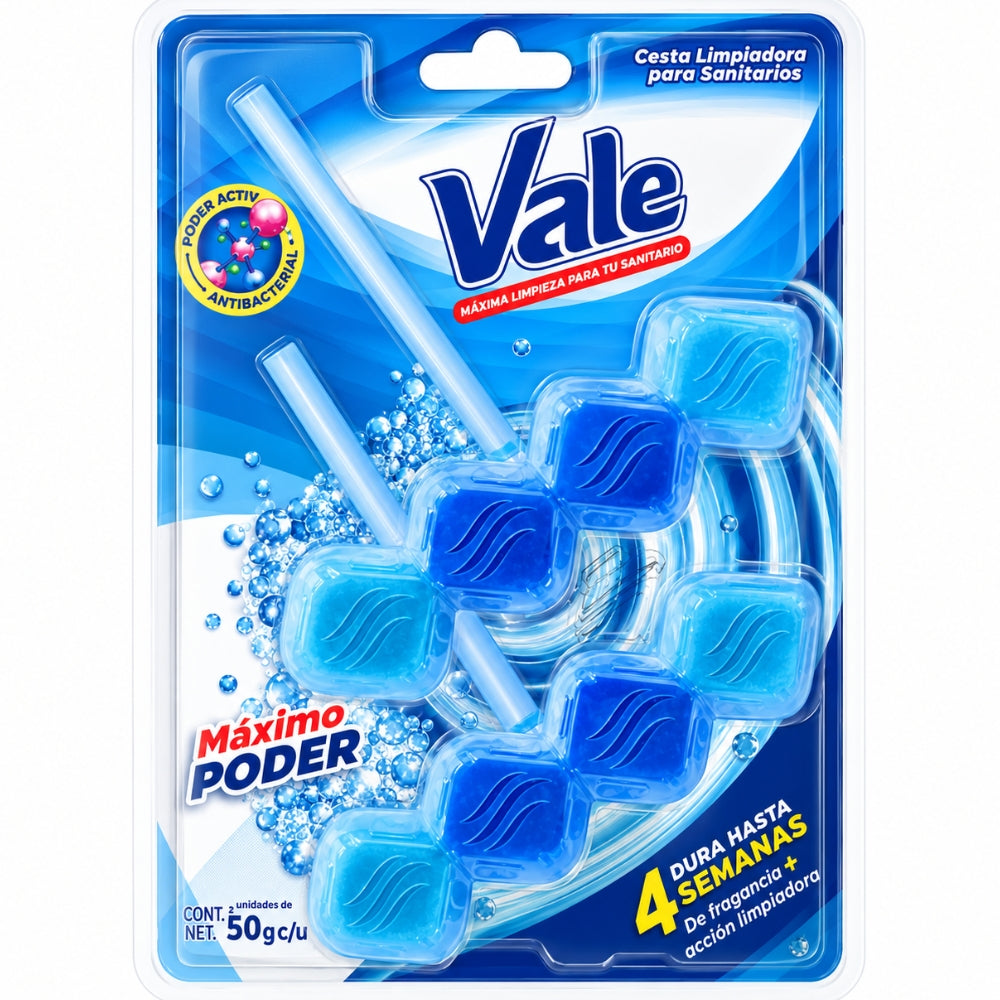 Vale Cesta para Sanitario Maximo Poder 50 gr