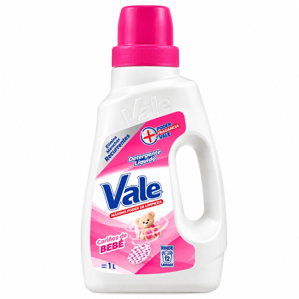 Vale Detergente liquido Suavizante Cariños de Bebe 1L